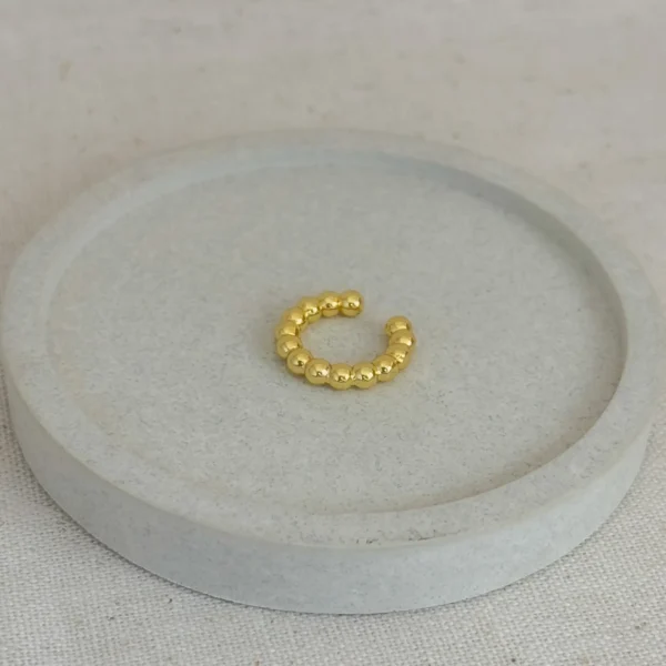 Earcuff balines dorado - Image 2