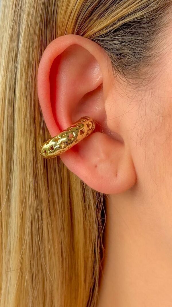 Earcuff patron estrellas