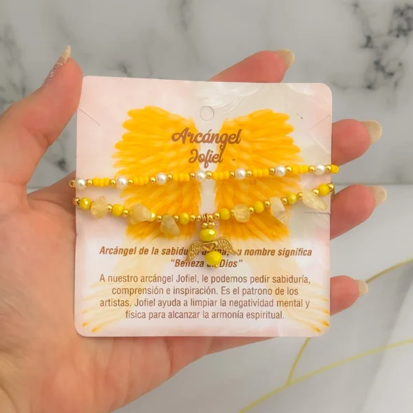 Pulsera arcángel Jofiel Sabiduría, comprensión e inspiración - Image 2