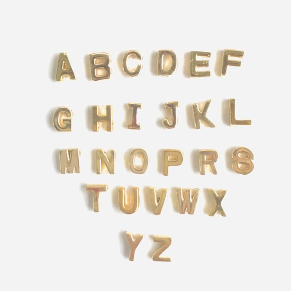 Dije letra 1 cm