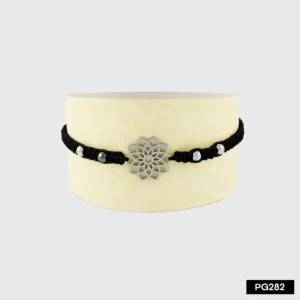 Pulsera tejida mandala 1.6cm  (Ajustable)