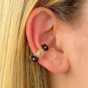 Earcuff tejido