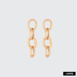 Aretes patrón cadena