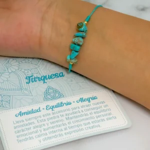 Pulsera Turquesa (Ajustable)