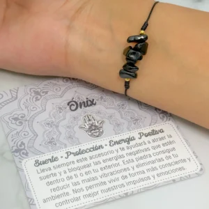 Pulsera Ónix (Ajustable)