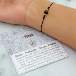 Pulsera ónix ajustable