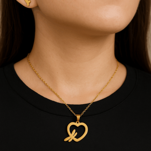 Set collar y aretes libelula - Image 2